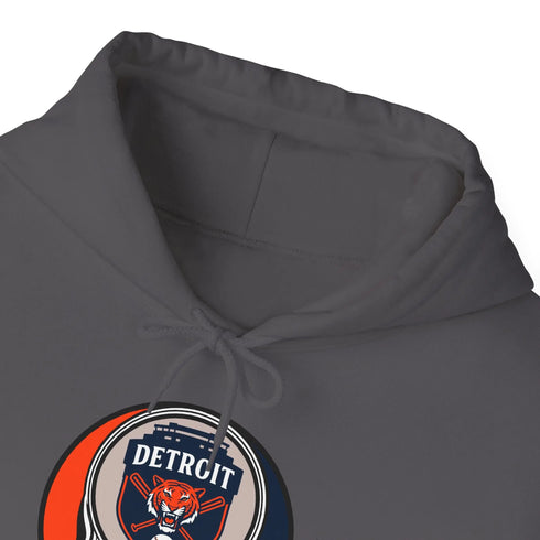 Grateful Dead - Detroit Tigers Grateful Dead Unisex Heavy Blend Hoodie - Hooded Sweatshirt - StealieShop